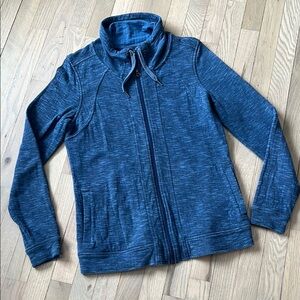 Blue Zip-Up Jacket